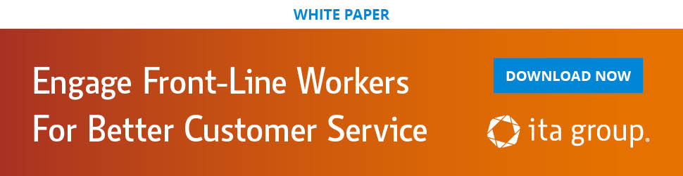 learn how to engage front-line workers for better customer service in our white paper